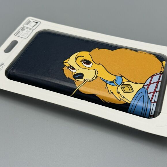 NIP Disney Parks D-Tech Lady & The Tramp iPhone XS Folio Case Spaghetti Dinner - Picture 7 of 10